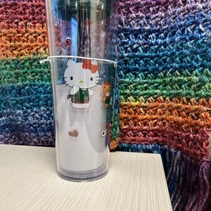 Starbucks Hello Kitty Clear Tumbler